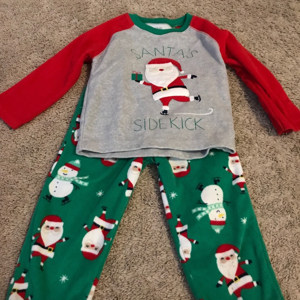 Fleece Santa pjs